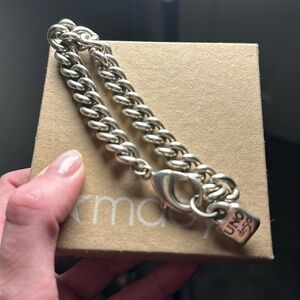 UNOde50 Jupiter Silver Metal Bracelet Min Perimeter (mm) - 19.